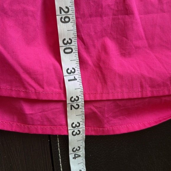 Adelyn Rae SANDI POPLIN TIE BACK Mini Dress Fuschia Pink Sz XS NEW - Picture 12 of 12